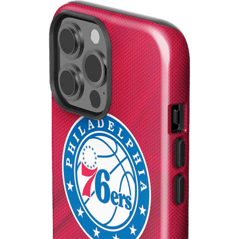 NBA Philadelphia 76ers Jersey iPhone 13 Pro Max Impact Case