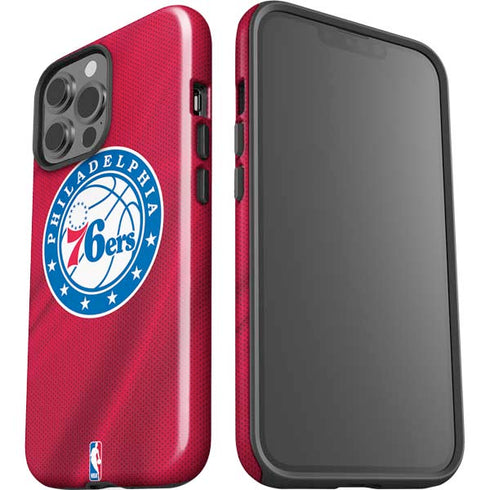 NBA Philadelphia 76ers Jersey iPhone 13 Pro Max Impact Case
