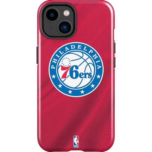 NBA Philadelphia 76ers Jersey iPhone 15 Plus Impact Case