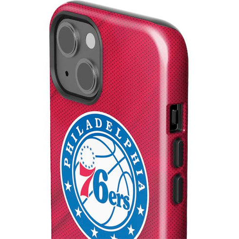 NBA Philadelphia 76ers Jersey iPhone 15 Plus Impact Case