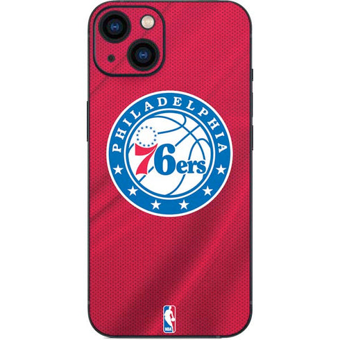 NBA Philadelphia 76ers Jersey iPhone 15 Plus Skin