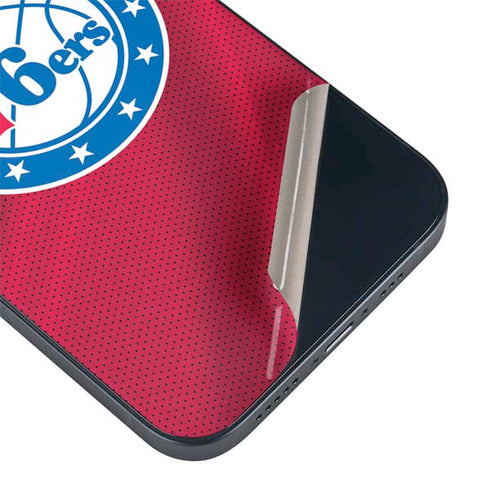 NBA Philadelphia 76ers Jersey iPhone 14 Plus Skin