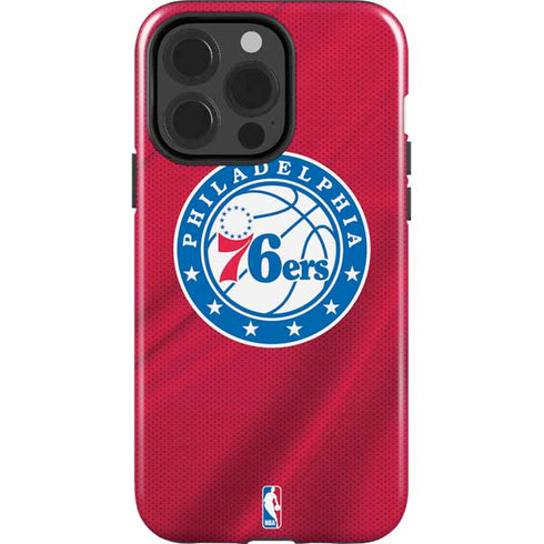 NBA Philadelphia 76ers Jersey iPhone 15 Pro Impact Case