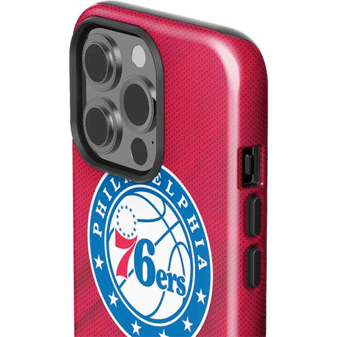NBA Philadelphia 76ers Jersey iPhone 15 Pro Impact Case