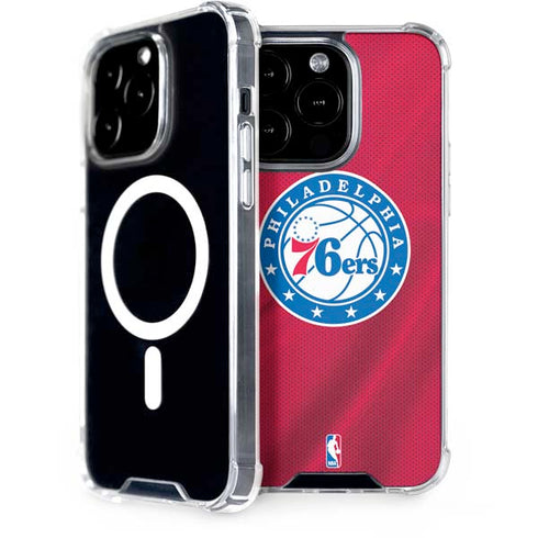 NBA Philadelphia 76ers Jersey iPhone 15 Pro MagSafe Case