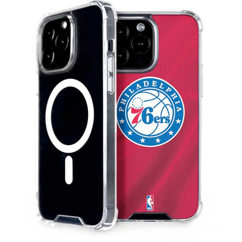 NBA Philadelphia 76ers Jersey iPhone 14 Pro Max MagSafe Case