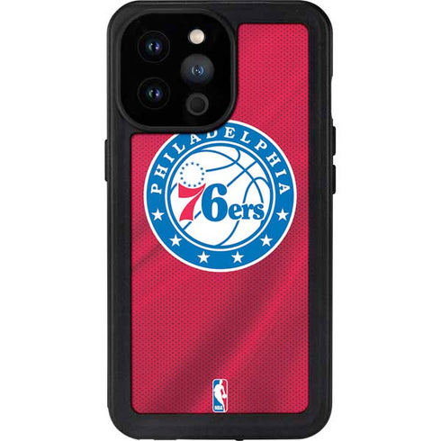 NBA Philadelphia 76ers Jersey iPhone 14 Pro Max Waterproof Case