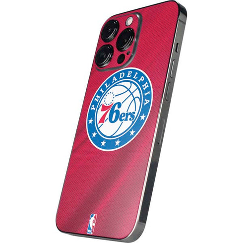 NBA Philadelphia 76ers Jersey iPhone 14 Pro Skin