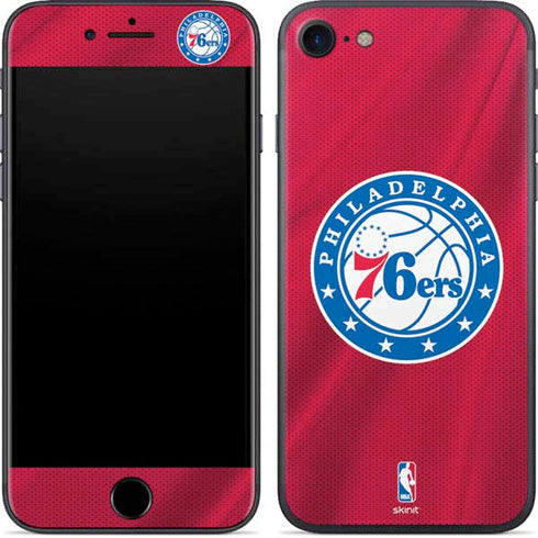 NBA Philadelphia 76ers Jersey iPhone 8 Skin