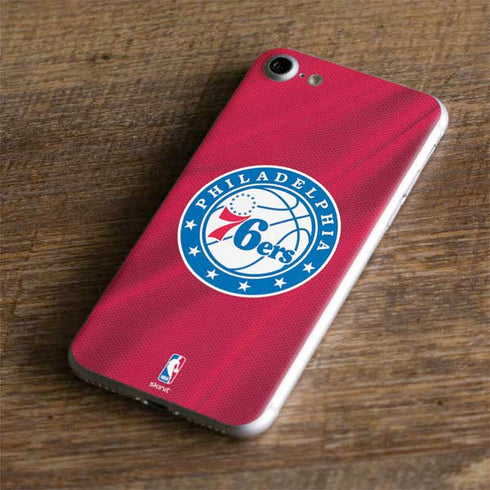 NBA Philadelphia 76ers Jersey iPhone 8 Skin