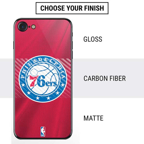 NBA Philadelphia 76ers Jersey iPhone SE (2nd & 3rd Gen) Skin