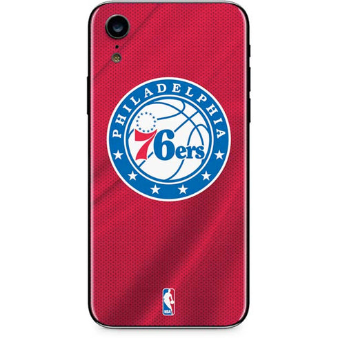 NBA Philadelphia 76ers Jersey iPhone XR Skin