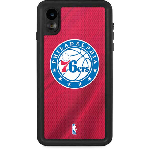 NBA Philadelphia 76ers Jersey iPhone XR Waterproof Case