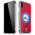 NBA Philadelphia 76ers Jersey iPhone XS Max Clear Case