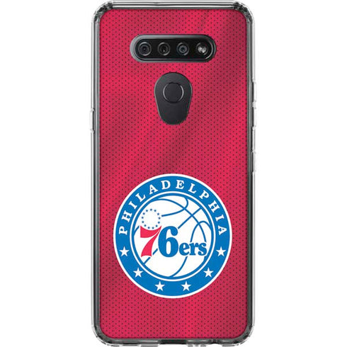 NBA Philadelphia 76ers Jersey LG K51/Q51 Clear Case
