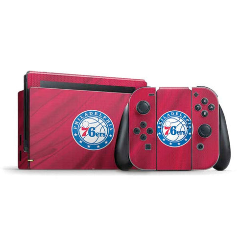 NBA Philadelphia 76ers Jersey Nintendo Switch Bundle Skin
