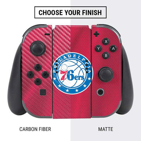 NBA Philadelphia 76ers Jersey Nintendo Switch Bundle Skin