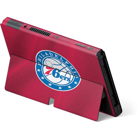 NBA Philadelphia 76ers Jersey Nintendo Switch OLED (2021) Skin