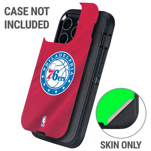 NBA Philadelphia 76ers Jersey Otterbox Defender iPhone Skin