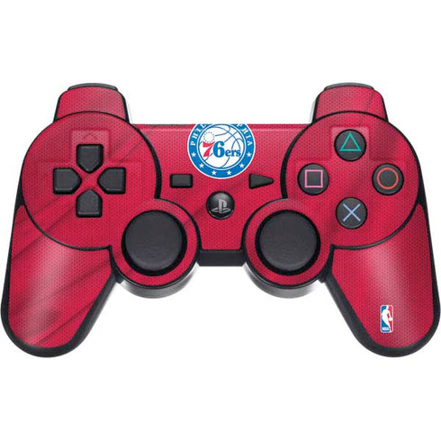 NBA Philadelphia 76ers Jersey PS3 Dual Shock wireless controller Skin