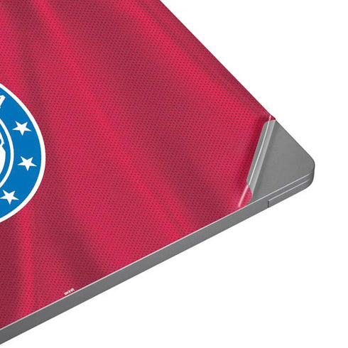 NBA Philadelphia 76ers Jersey Universal Laptop 15in (12.2 x 8.8in) Skin