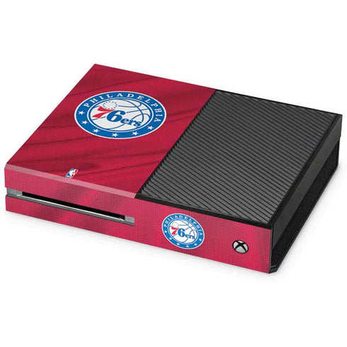 NBA Philadelphia 76ers Jersey Xbox One Console Skin