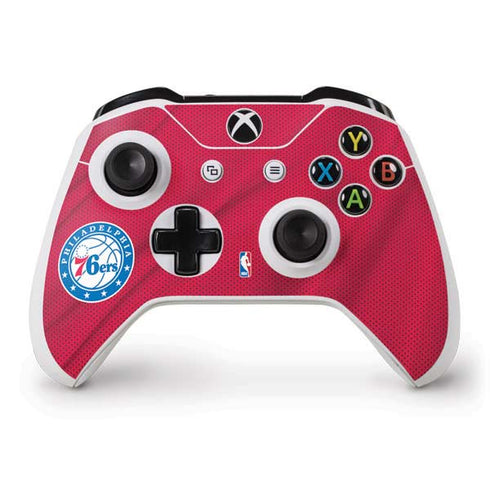 NBA Philadelphia 76ers Jersey Xbox One S Controller Skin