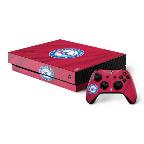 NBA Philadelphia 76ers Jersey Xbox One X Bundle Skin
