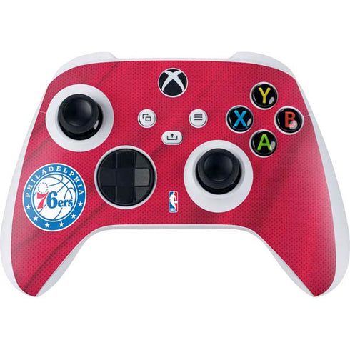 NBA Philadelphia 76ers Jersey Xbox Series S Controller Skin