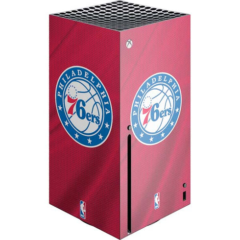 NBA Philadelphia 76ers Jersey Xbox Series X Console Skin