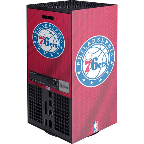 NBA Philadelphia 76ers Jersey Xbox Series X Console Skin