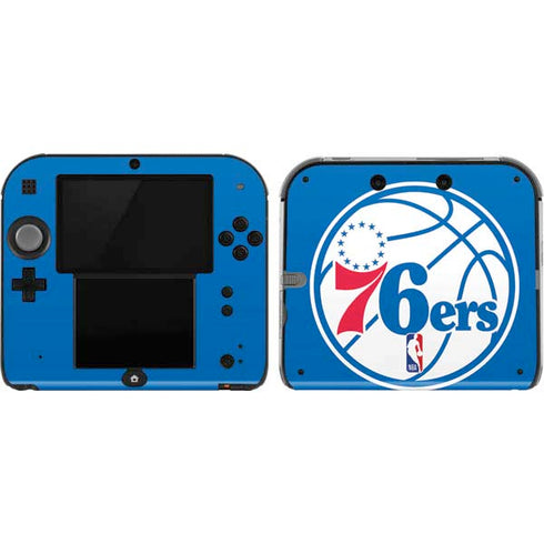 NBA Philadelphia 76ers Large Logo Nintendo 2DS Skin