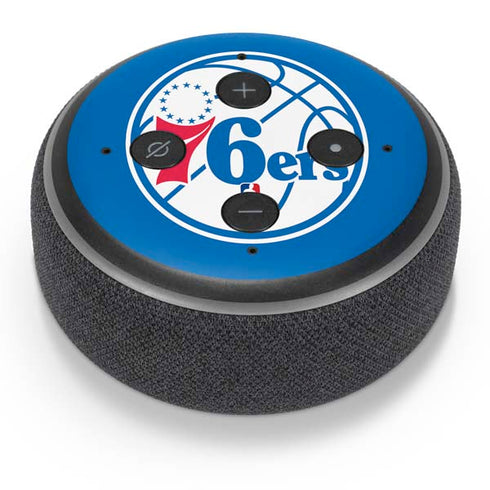 NBA Philadelphia 76ers Large Logo Amazon Echo Dot Skin