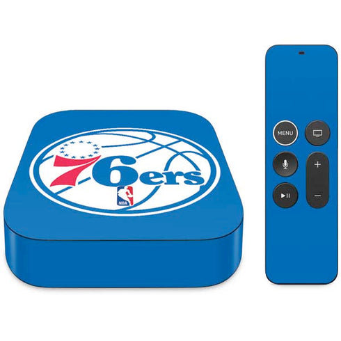 NBA Philadelphia 76ers Large Logo Apple TV Skin