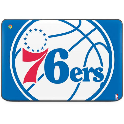 NBA Philadelphia 76ers Large Logo HP Chromebook Skin