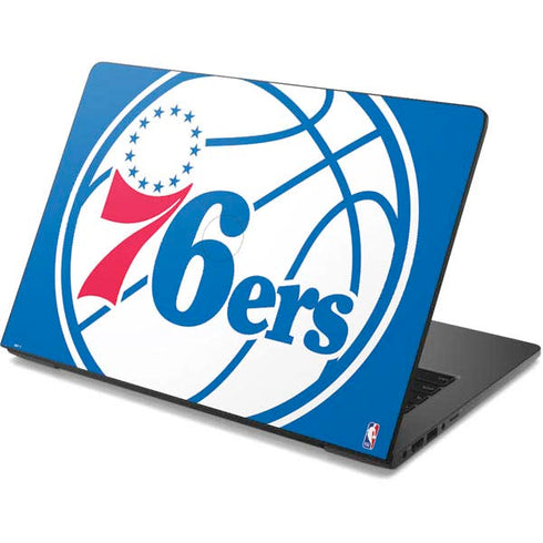 NBA Philadelphia 76ers Large Logo Dell Chromebook Skin