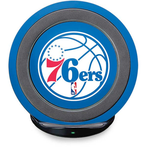 NBA Philadelphia 76ers Large Logo Fast Charge Wireless Charging Stand Skin