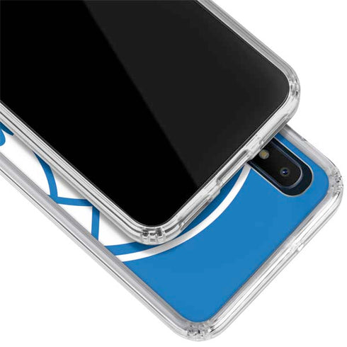 NBA Philadelphia 76ers Large Logo Galaxy A10e Clear Case
