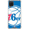 NBA Philadelphia 76ers Large Logo Galaxy A12 Clear Case