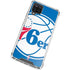 NBA Philadelphia 76ers Large Logo Galaxy A12 Clear Case