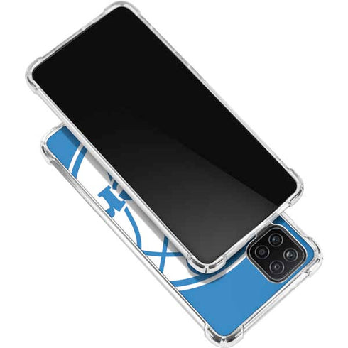 NBA Philadelphia 76ers Large Logo Galaxy A12 Clear Case