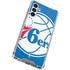 NBA Philadelphia 76ers Large Logo Galaxy A13 5G Clear Case