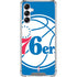 NBA Philadelphia 76ers Large Logo Galaxy A14 5G Clear Case