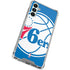 NBA Philadelphia 76ers Large Logo Galaxy A14 5G Clear Case