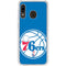 NBA Philadelphia 76ers Large Logo Galaxy A20 Clear Case