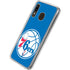 NBA Philadelphia 76ers Large Logo Galaxy A20 Clear Case