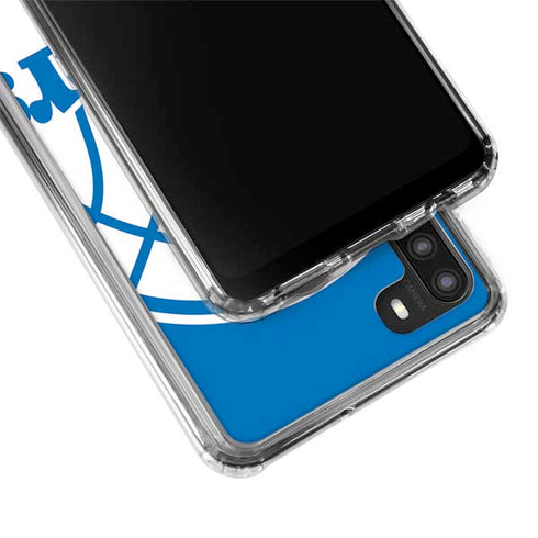 NBA Philadelphia 76ers Large Logo Galaxy A21 Clear Case