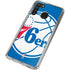 NBA Philadelphia 76ers Large Logo Galaxy A21 Clear Case