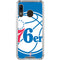 NBA Philadelphia 76ers Large Logo Galaxy A30 Clear Case
