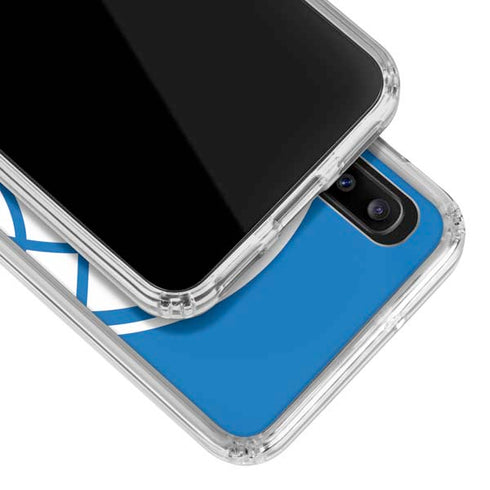 NBA Philadelphia 76ers Large Logo Galaxy A30 Clear Case